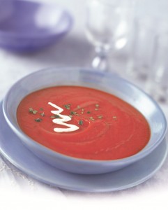 Roasted Tomato and Pepper Soup 