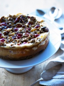 Baked Berry Cheesecake 