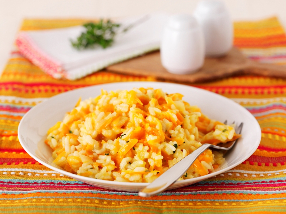 Carrot and Lemon Thyme Risotto