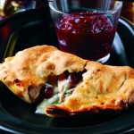 Cranberry and Red Onion Calzone