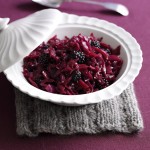 Braised Red Cabbage with Blackberries