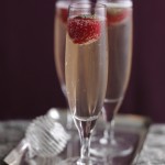 Strawberry Champagne Cocktails
