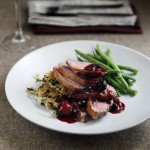 Duck Breasts with a Port and Berry Sauce
