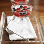 Raspberry and Blueberry Champagne Jellies