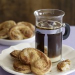 Iced Coffe and Palmiers