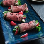 Japanese Style Radish and Rare Beef Roll-Ups