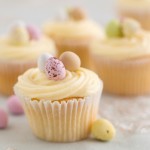 Vanilla Easter Cup Cakes
